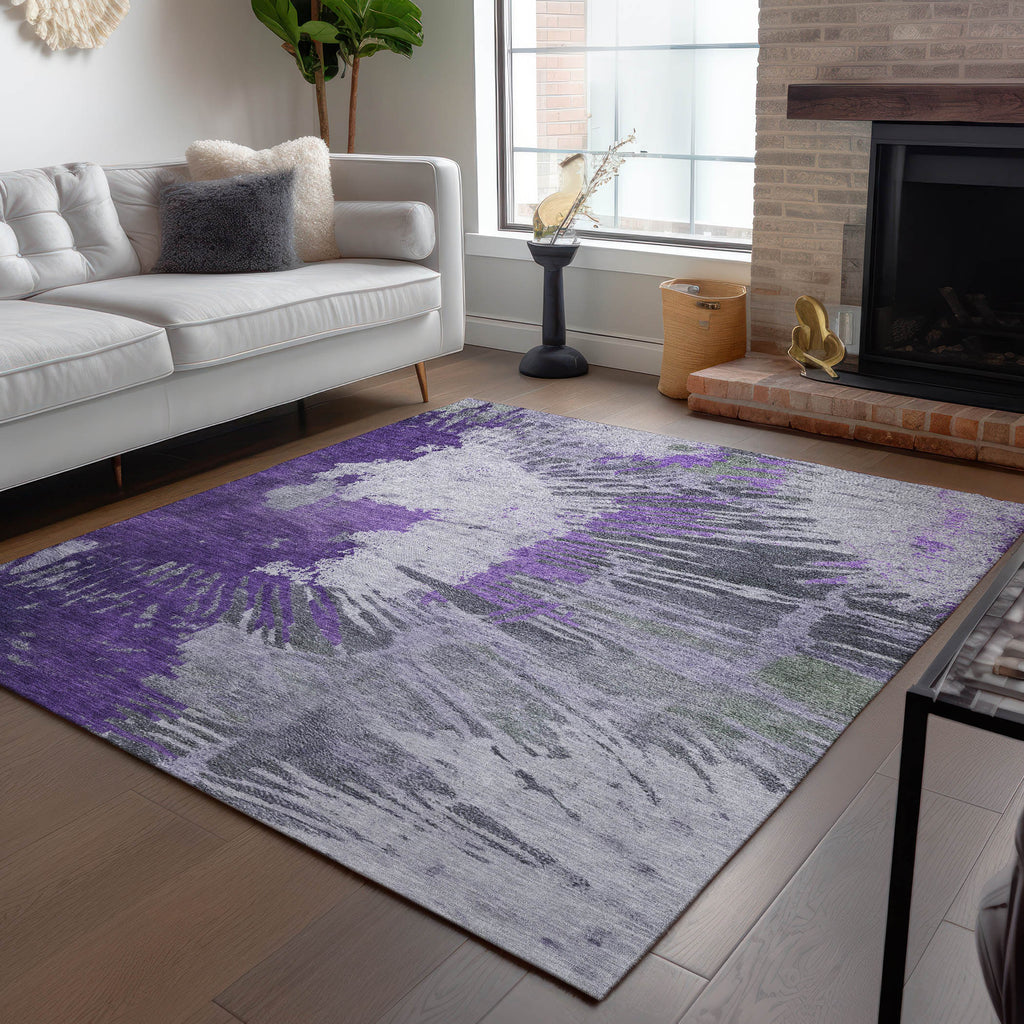 addison chantille acn645 purple rug