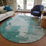 addison chantille acn645 teal rug