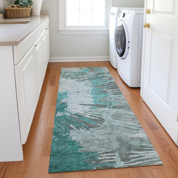 addison chantille acn645 teal rug