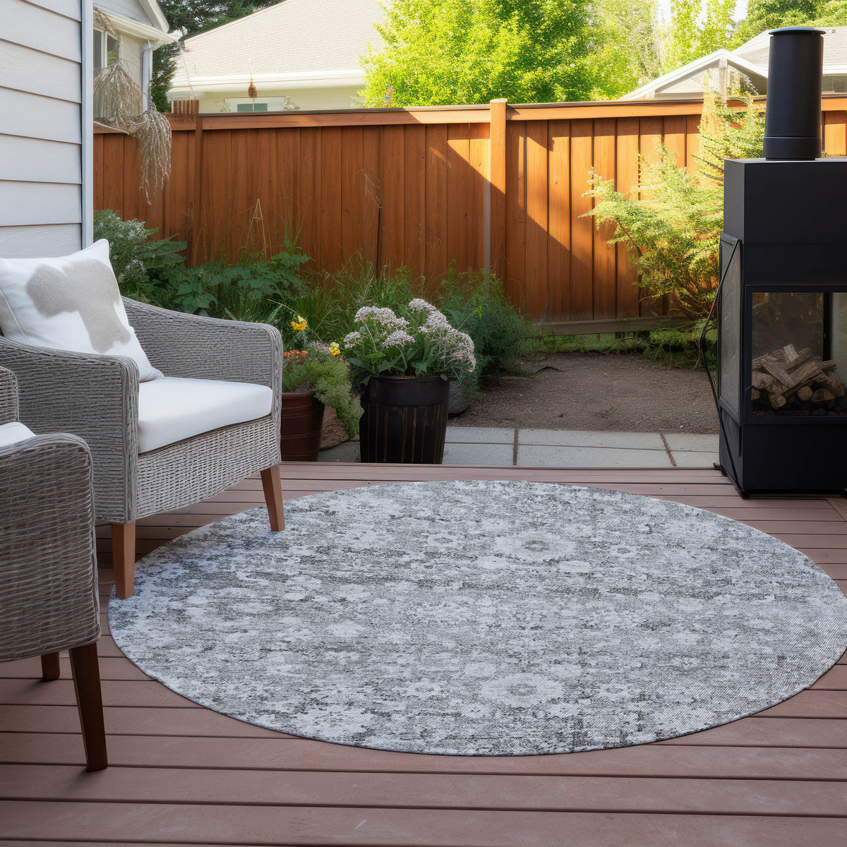 Addison Chantille ACN651 Silver Rug