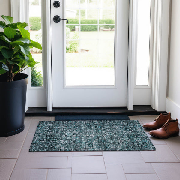 addison chantille acn651 teal rug