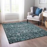 addison chantille acn651 teal rug