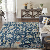 rugs done right ayer ay29 vintage navy rug