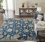 rugs done right ayer ay29 vintage navy rug