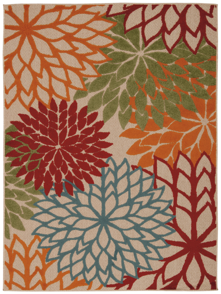 Nourison Sale Aloha ALH05 Green Rug
