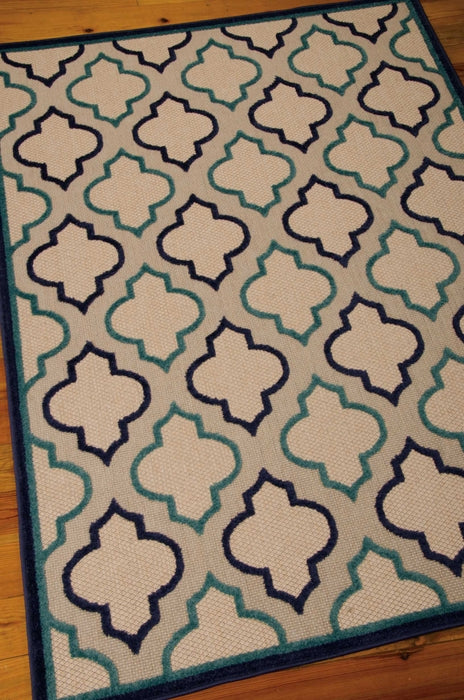 Nourison Clearance Aloha ALH06 Navy Rug