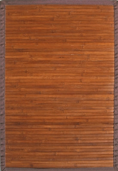 Anji Mountain Bamboo Rug, Co. Contemporary Chocolate AMB0031  Rug