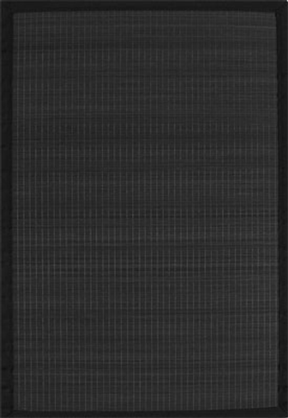 Anji Mountain Bamboo Rug, Co. Sahara Black AMB0061 Black Rug