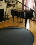 Anji Mountain Bamboo Rug, Co. Sahara Black AMB0061 Black Rug