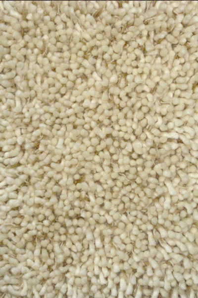 Anji Mountain Bamboo Rug, Co. Wool Shag AMB0401 Ivory Rug