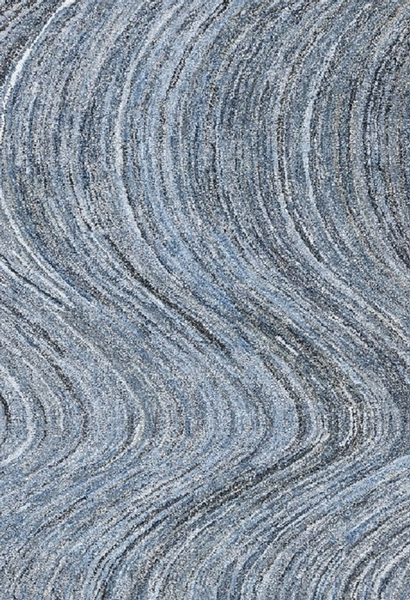Anji Mountain Bamboo Rug, Co. Bell Bottom Blues AMB1115 Denim Rug