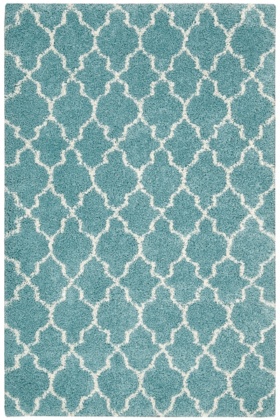Nourison Clearance Amore AMOR2 Aqua Rug