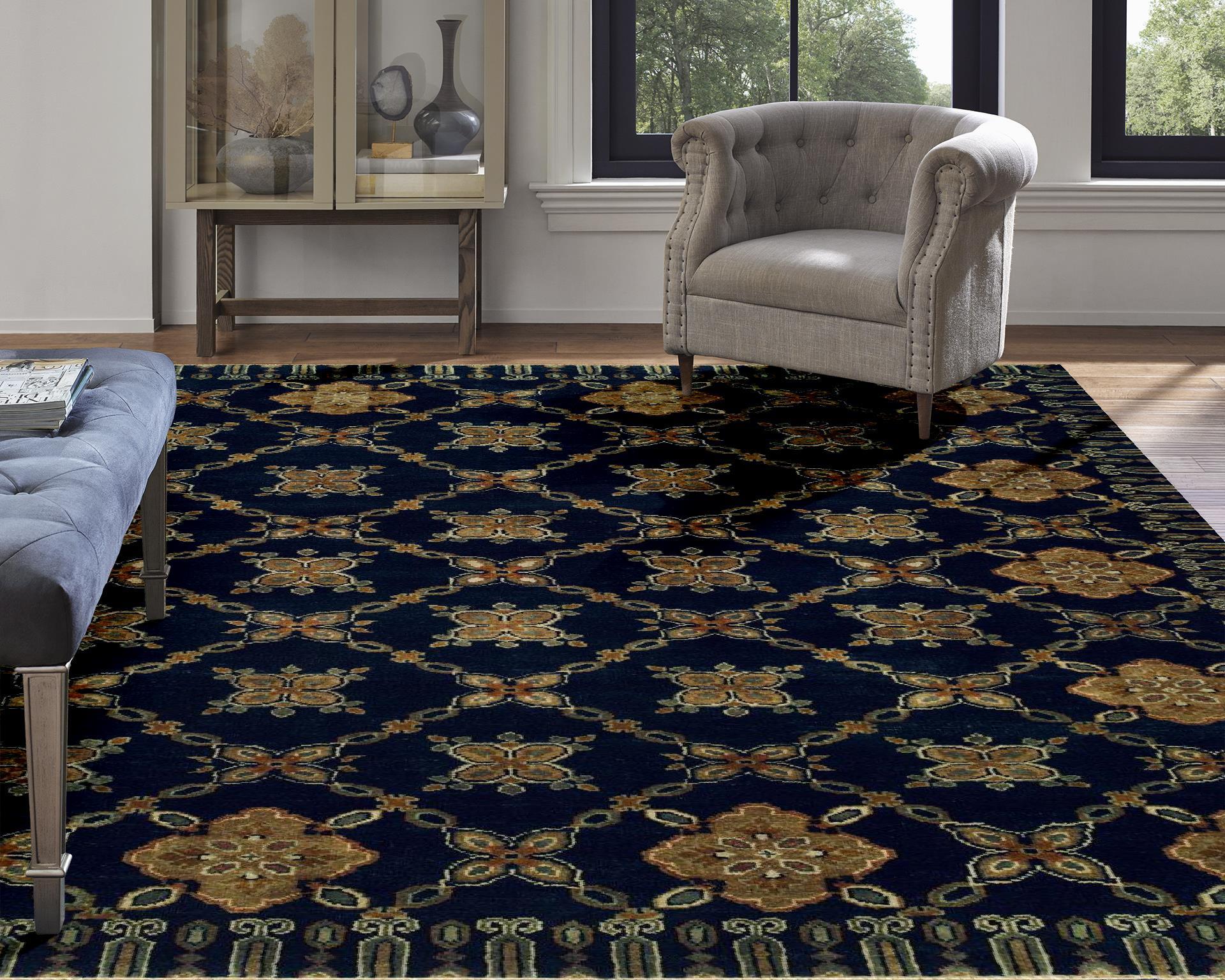 Rugs Done Right Acton AT47 Midnight Blue Rug