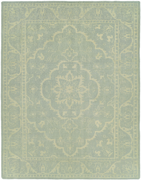 HRI Antique Natural AN262 Blue Rug