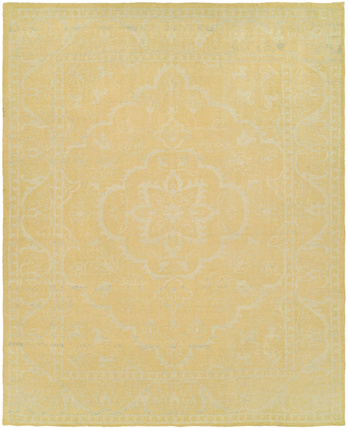 HRI Antique Natural AN262 Gold Rug