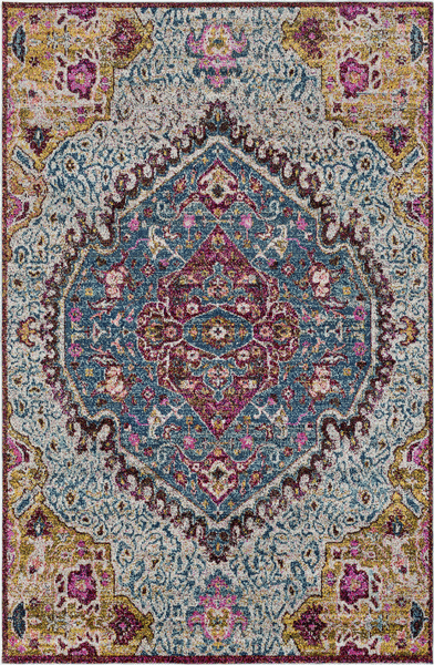 Surya Closeout Anika ANI-1015 Light Teal Rug