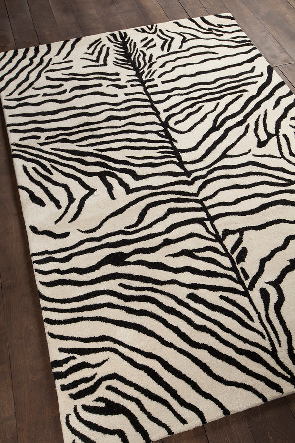 chandra antara ant 105 black rug