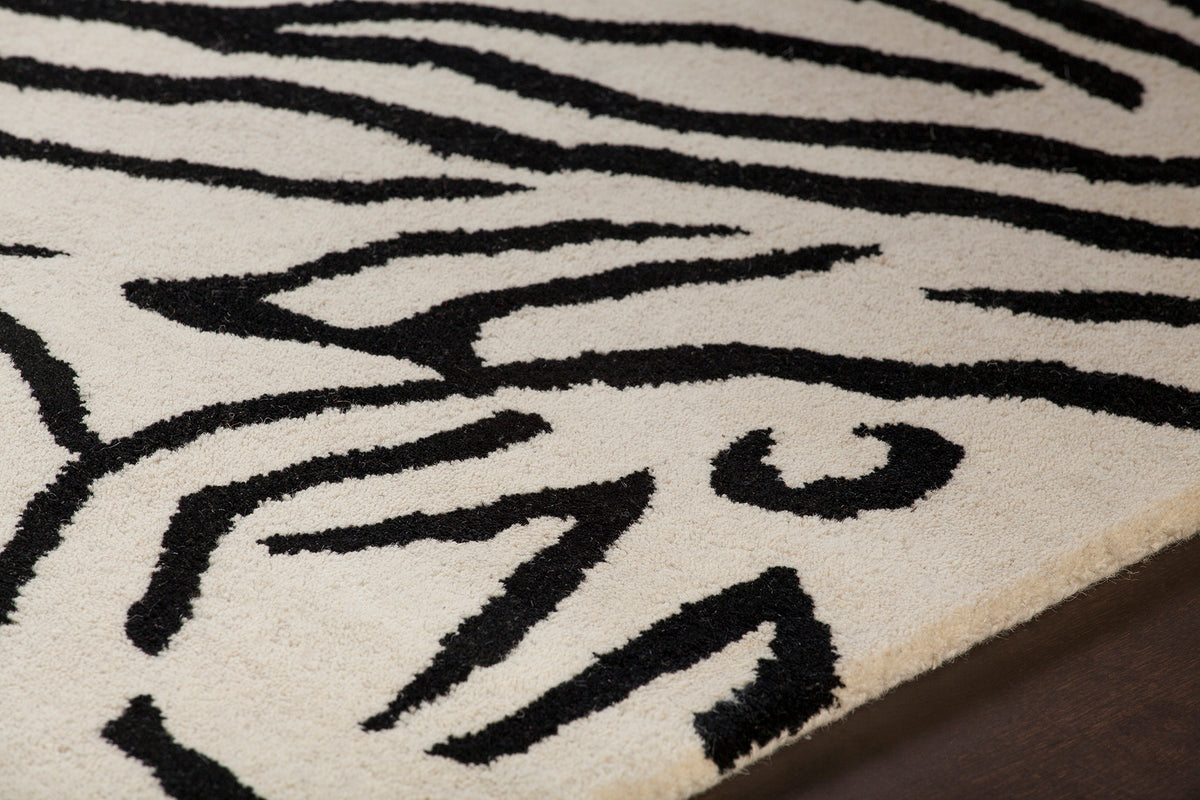 chandra antara ant 105 black rug