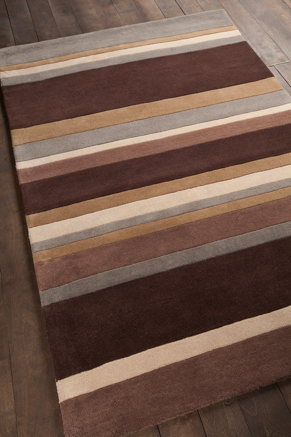 chandra antara ant 106 brown rug