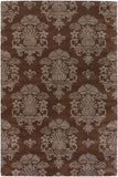 chandra antara ant 128 brown rug