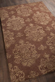 chandra antara ant 128 brown rug