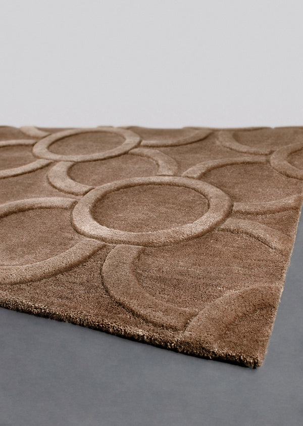 chandra antara ant 157 brown rug
