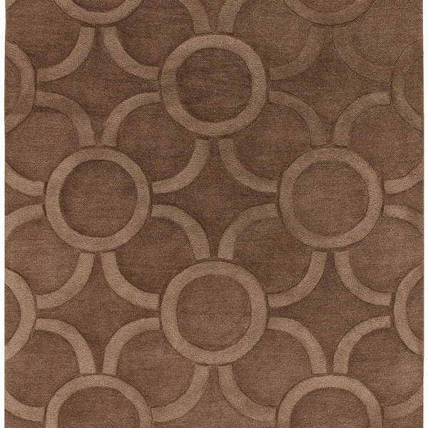 chandra antara ant 157 brown rug