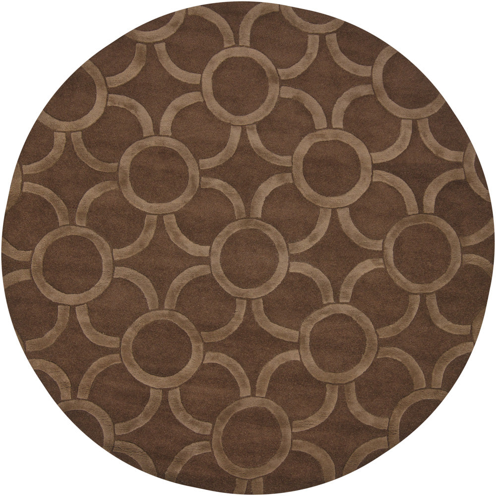 chandra antara ant 157 brown rug