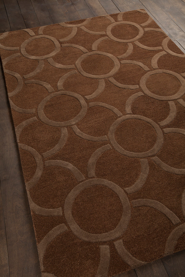 chandra antara ant 157 brown rug