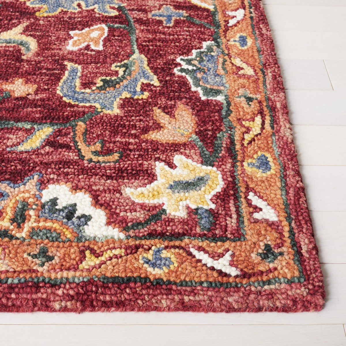safavieh clearance aspen apn147q red rug