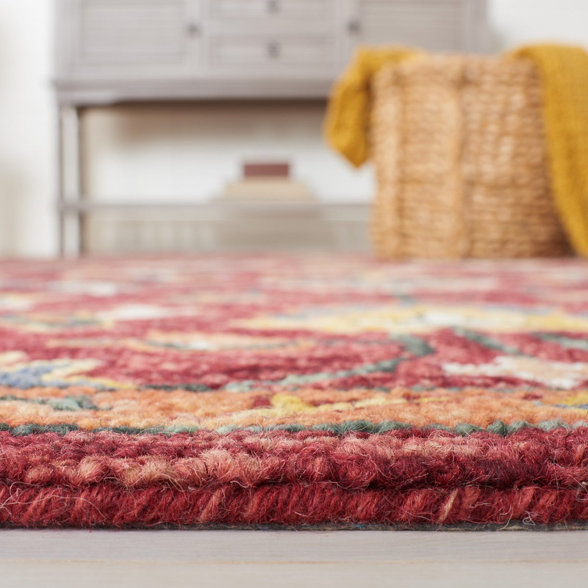 safavieh clearance aspen apn147q red rug