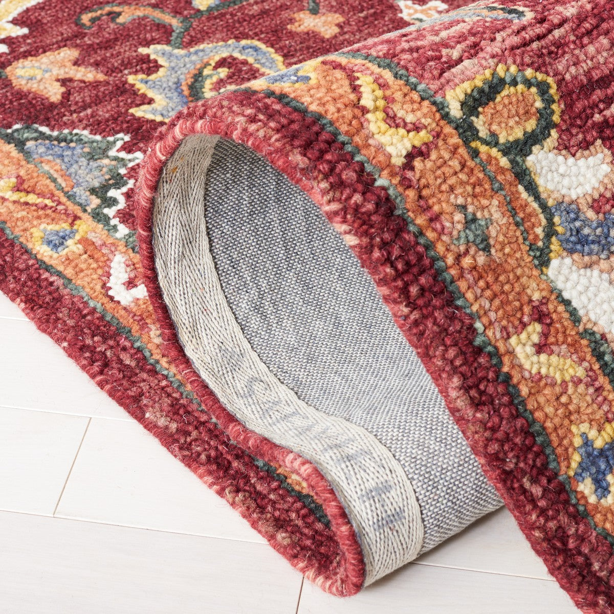 safavieh clearance aspen apn147q red rug