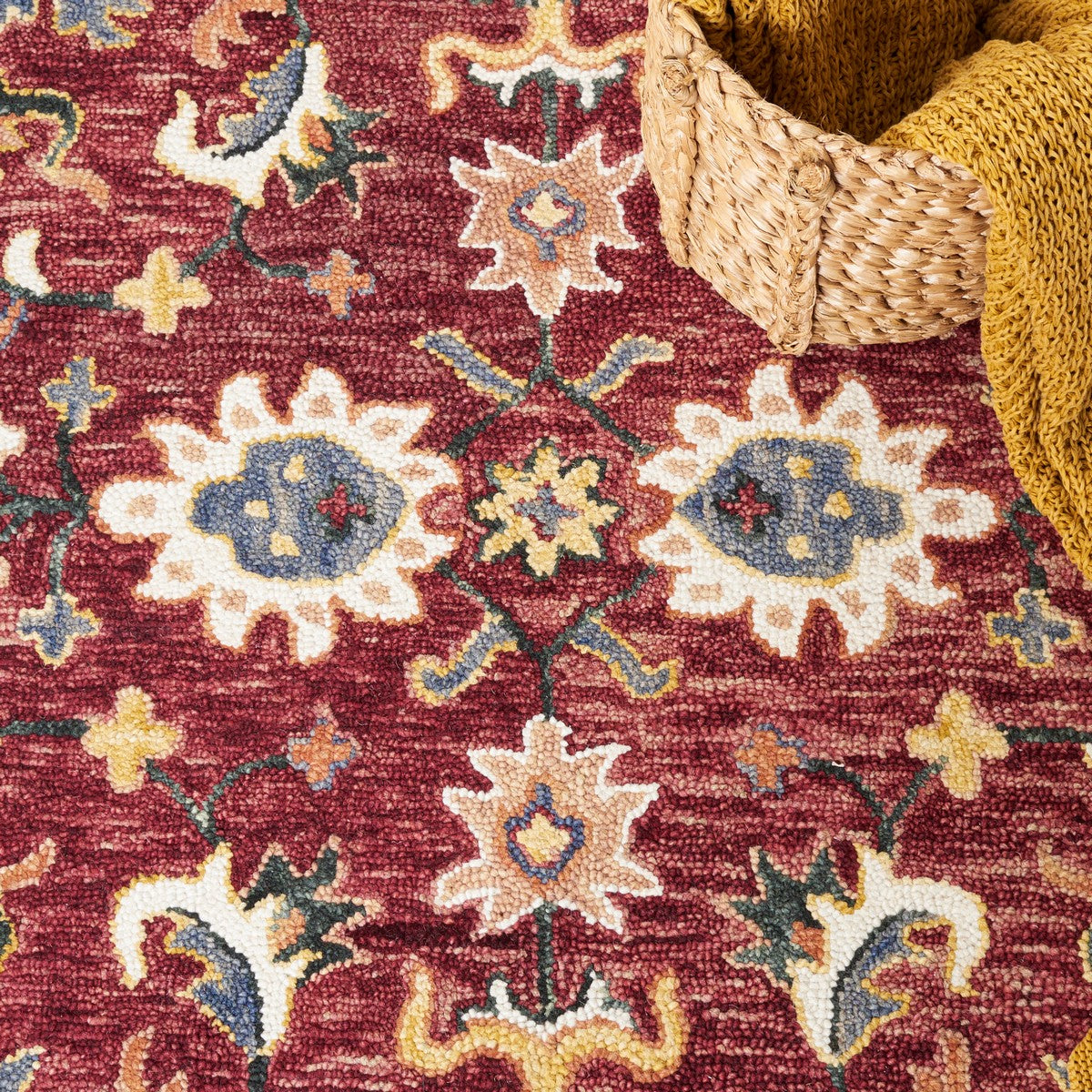 safavieh clearance aspen apn147q red rug