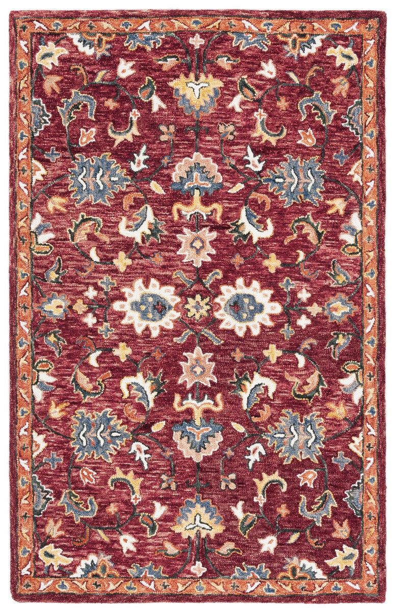 safavieh clearance aspen apn147q red rug