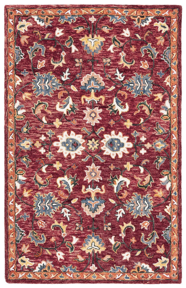 safavieh clearance aspen apn147q red rug