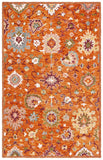 safavieh clearance aspen apn148p rust rug