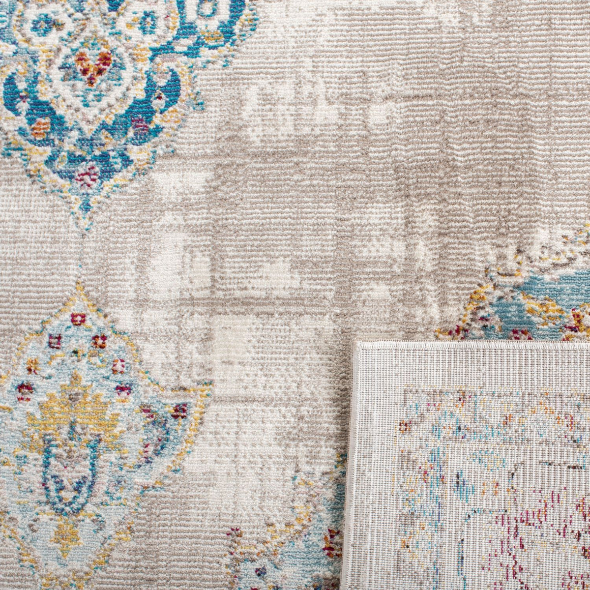 safavieh clearance aria ara116a blue ivory rug