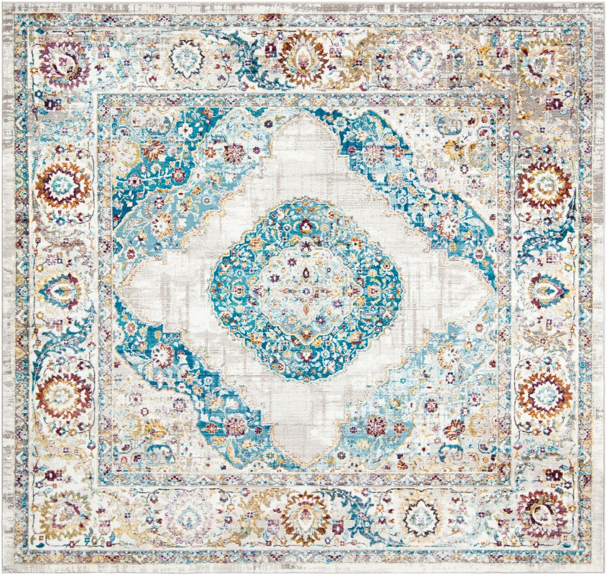 safavieh clearance aria ara116a blue ivory rug