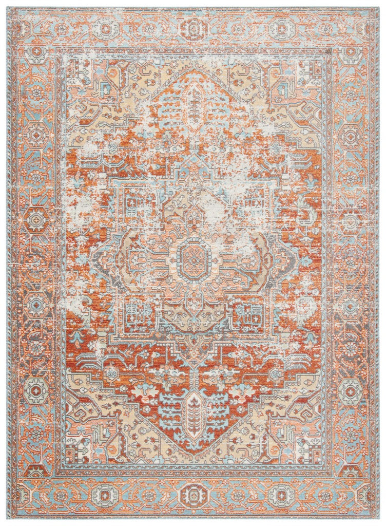 safavieh clearance aria ara580p rust rug