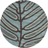 Chandra Inhabit INH-21605 Blue Rug