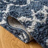 safavieh clearance arizona shag asg741l slate blue rug