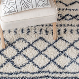 safavieh clearance arizona shag asg741m ivory rug