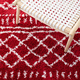 safavieh clearance arizona shag asg741q red rug