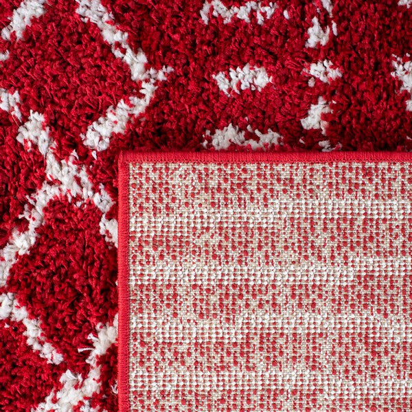 safavieh clearance arizona shag asg741q red rug
