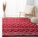 safavieh clearance arizona shag asg741q red rug