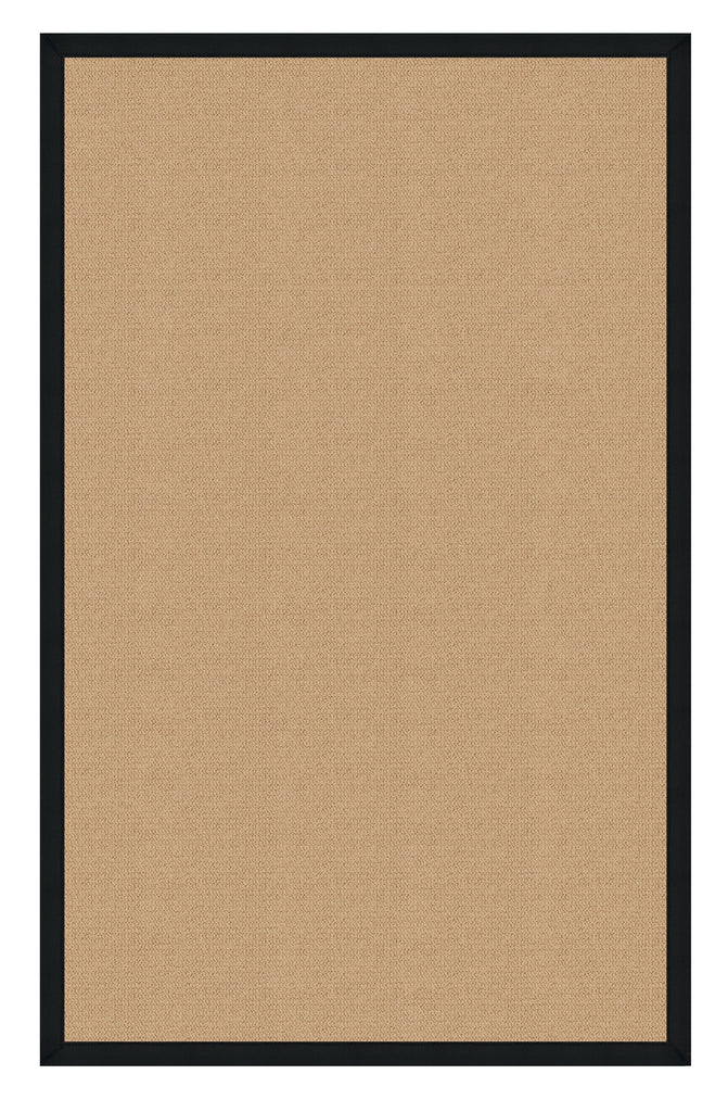 linon home decor athena at0201 sisal black rug
