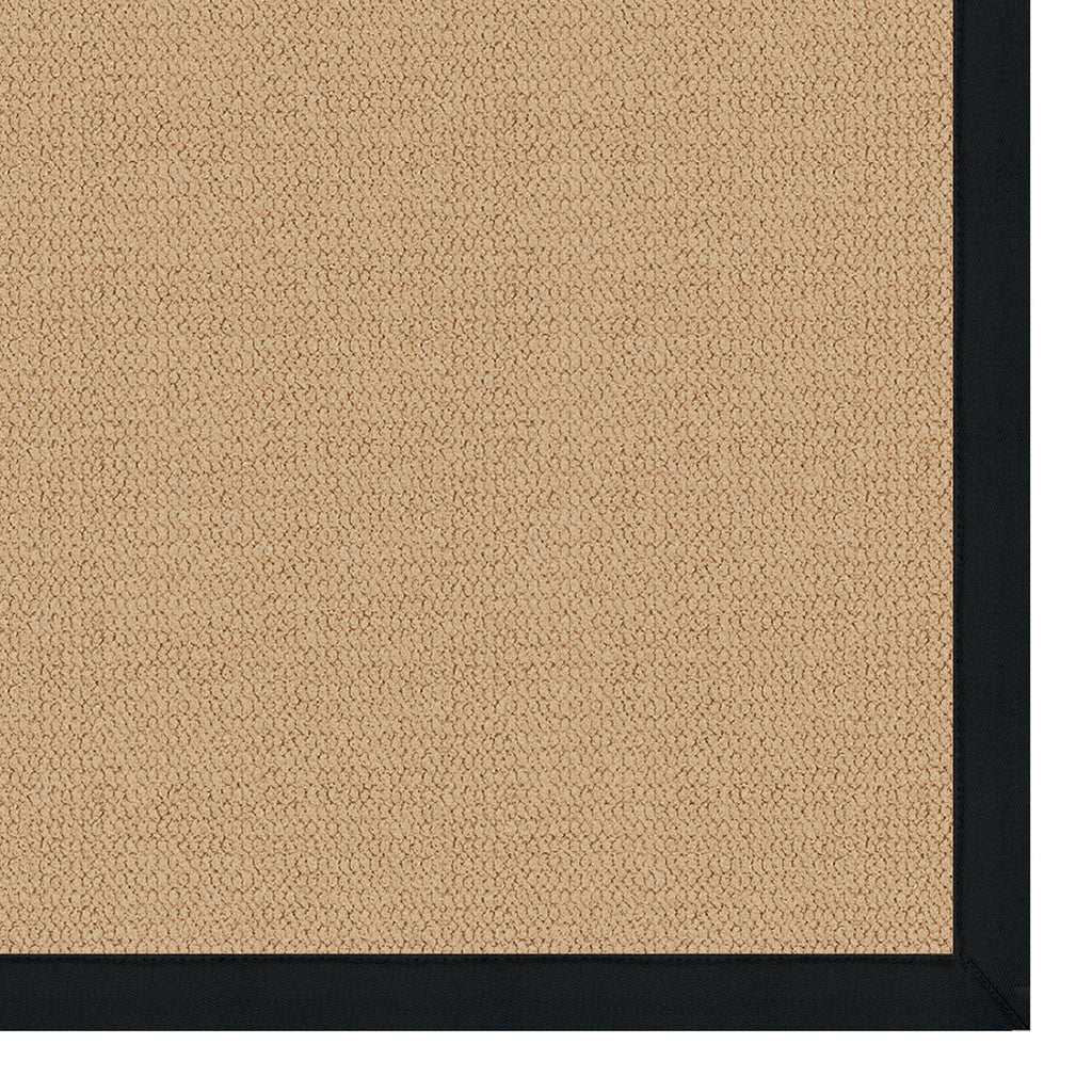 linon home decor athena at0201 sisal black rug