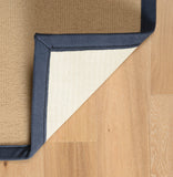 linon home decor athena at0204 sisal blue rug