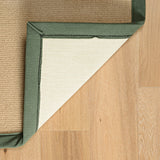 linon home decor athena at0205 sisal green rug