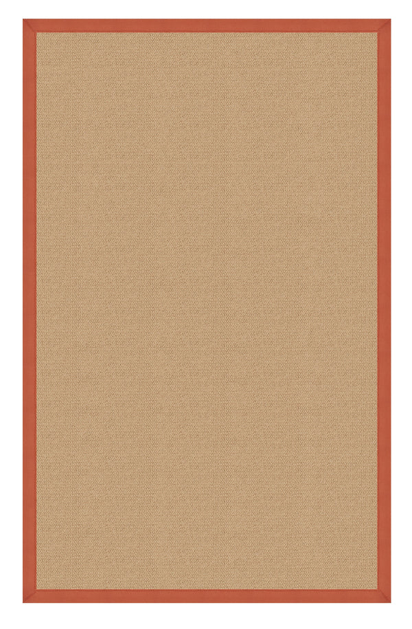 linon home decor athena at0210 sisal burnt orange rug
